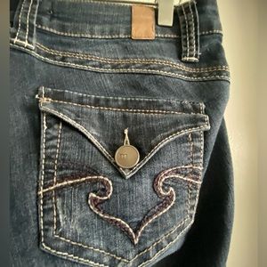 Maurices stretchy straight leg denim jeggings